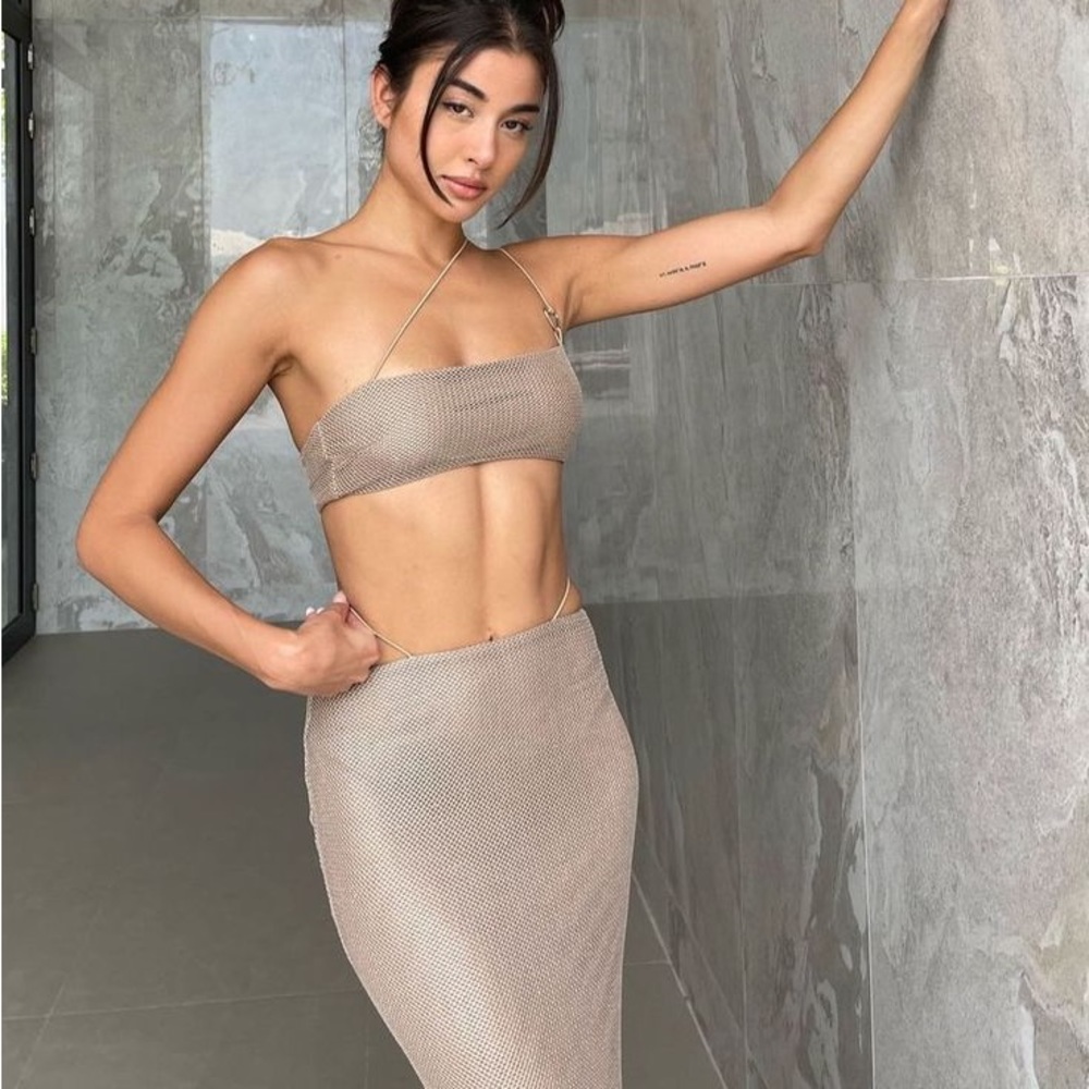 Tiger Mist Rossi Bandeau Set